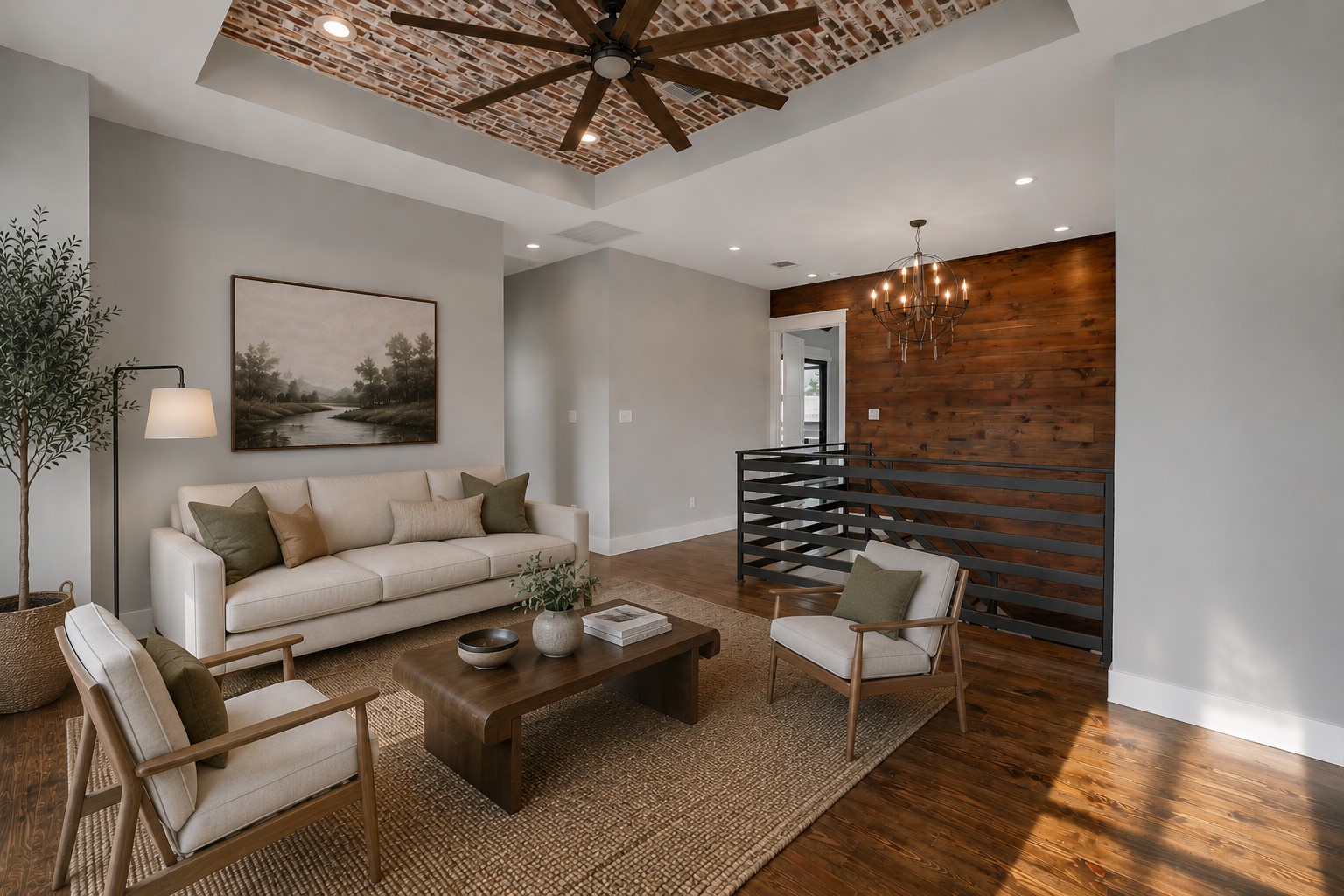914 Robbie Street Houston, TX 77009 - Photo 25 of 50 a living room with furniture and a rug