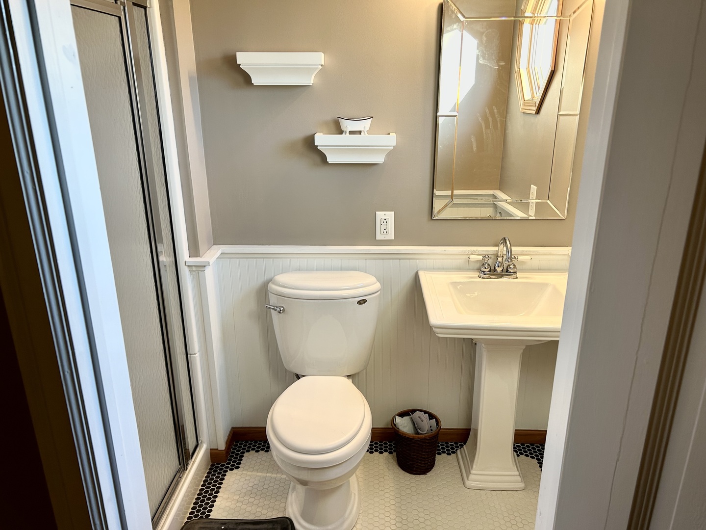 428 East Thompson Street Princeton, IL 61356 - Photo 14 of 22 a bathroom with a sink and a mirror