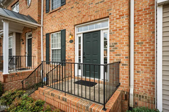 a view of a balcony with a floor to ceiling window