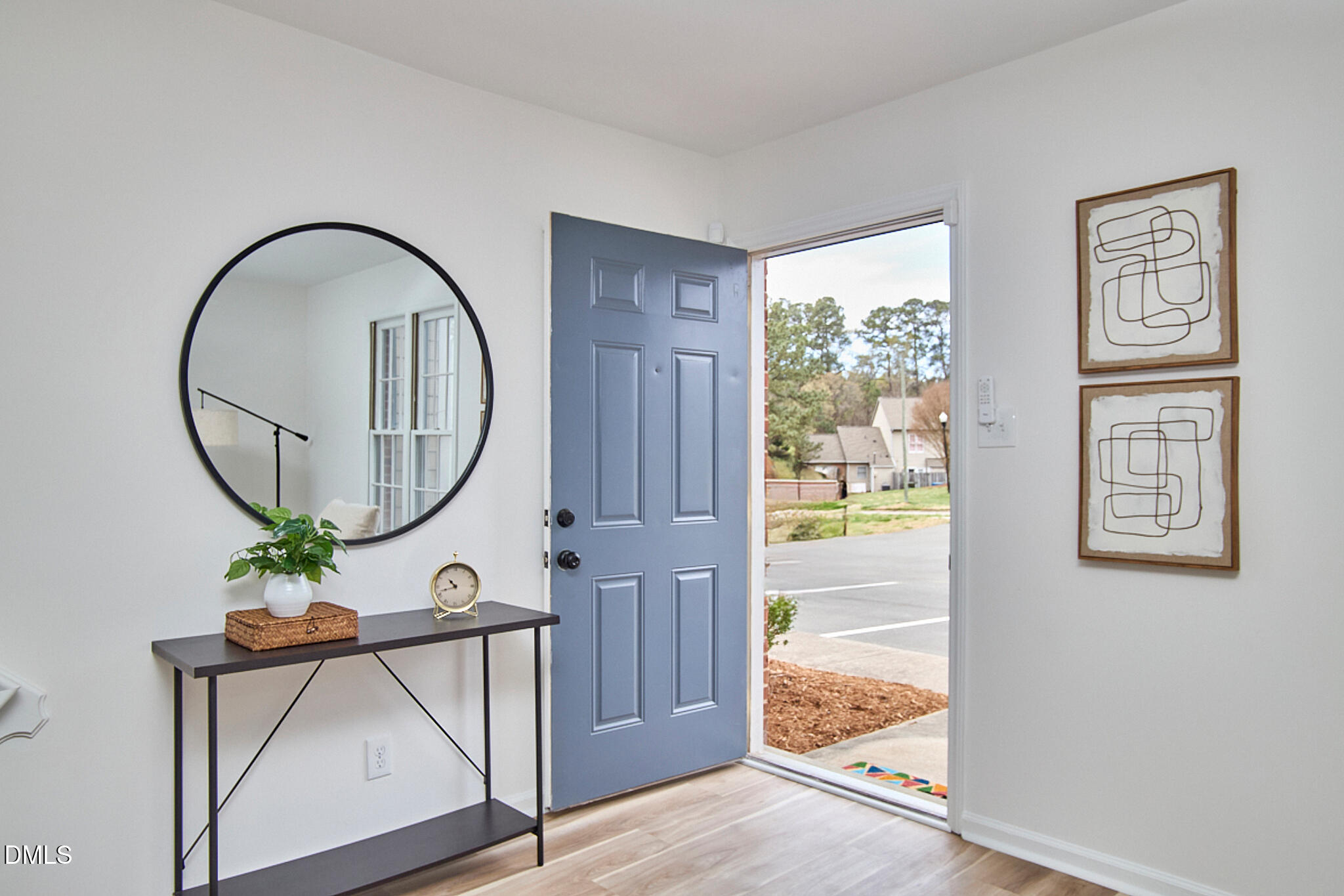 30 Fashion Place Durham, NC 27705 - Photo 3 of 30 a view of an entryway with wooden floor and door