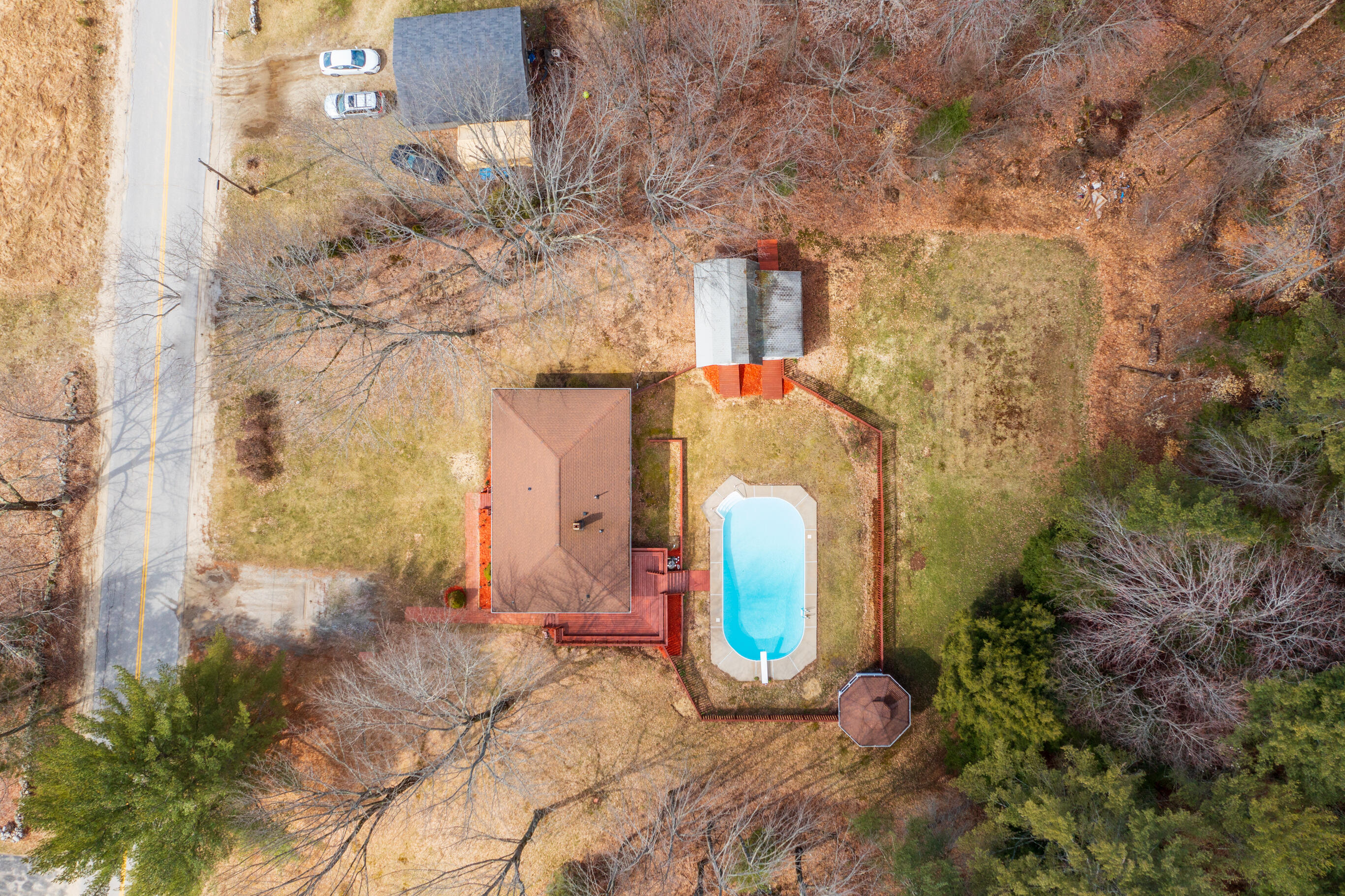 428 Marston Hill Road Minot, ME 04258 - Photo 48 of 54 Arial View