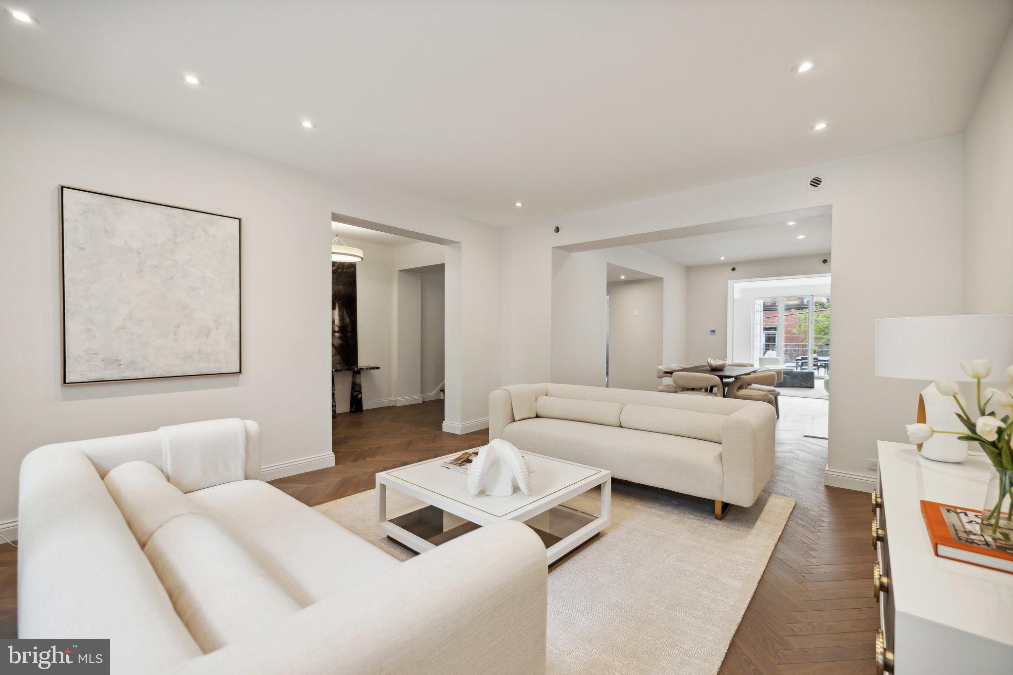 2120 Bancroft Place Northwest Washington, DC 20008 - Photo 4 of 30 a living room with furniture and a couch
