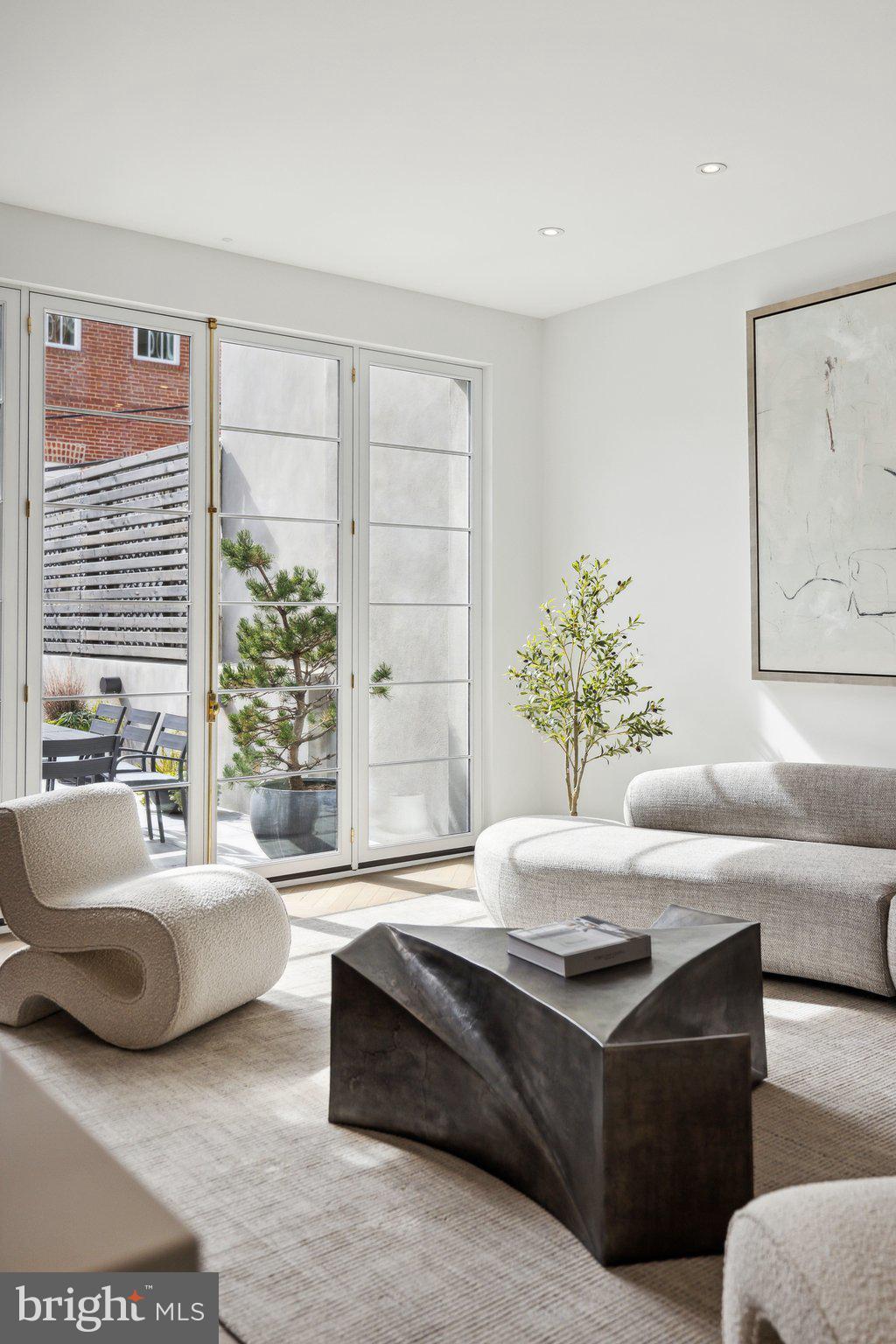 2120 Bancroft Place Northwest Washington, DC 20008 - Photo 10 of 30 a living room with furniture and a large window