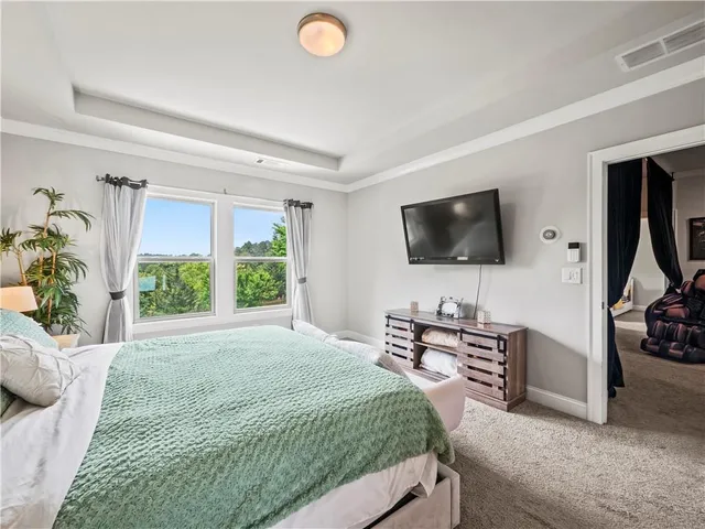 a spacious bathroom with a double vanity sink mirror and