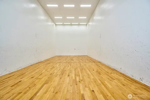 a view of empty room