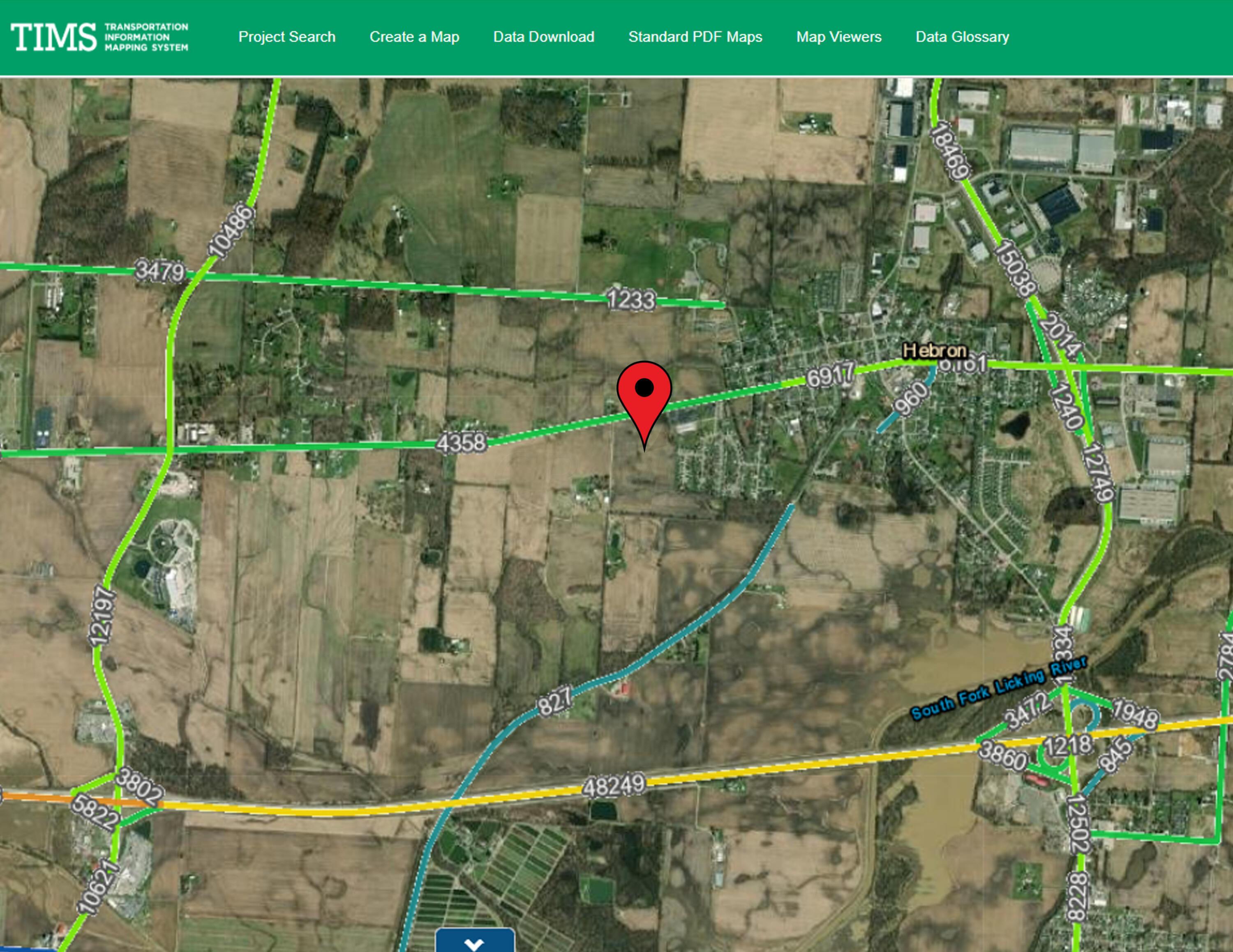 0 National Road Southeast Hebron, OH 43025 - Photo 7 of 12 Traffic Map