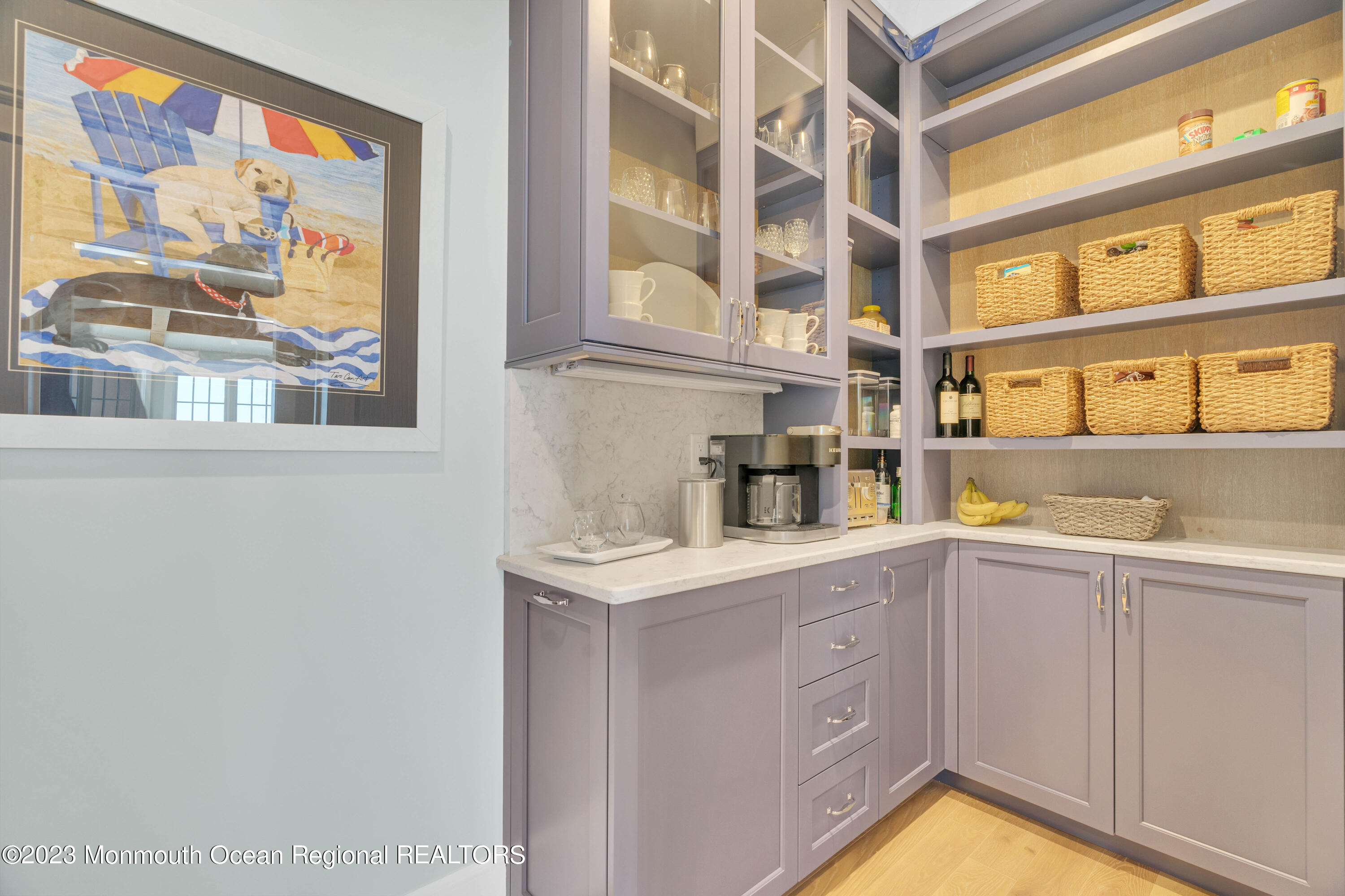 1407 Ocean Avenue Mantoloking, NJ 08738 - Photo 16 of 41 a kitchen with cabinets and window