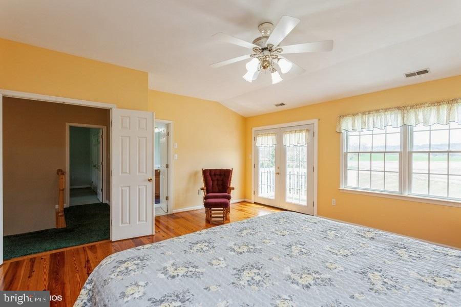 4547 Wentz Road Manchester, MD 21102 - Photo 19 of 44 Primary BR with French Doors to Balcony