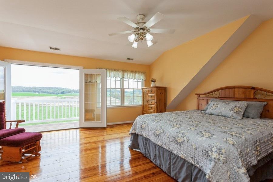 4547 Wentz Road Manchester, MD 21102 - Photo 3 of 44 Primary Bedroom w Walk in Dressing Area & Balcony