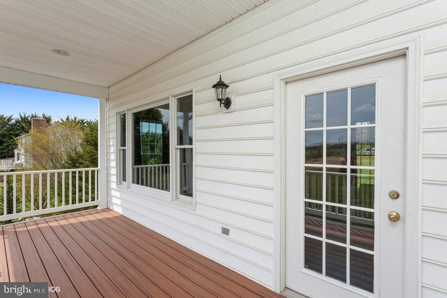 4547 Wentz Road Manchester, MD 21102 - Photo 33 of 44 Covered Porch Off Family Room