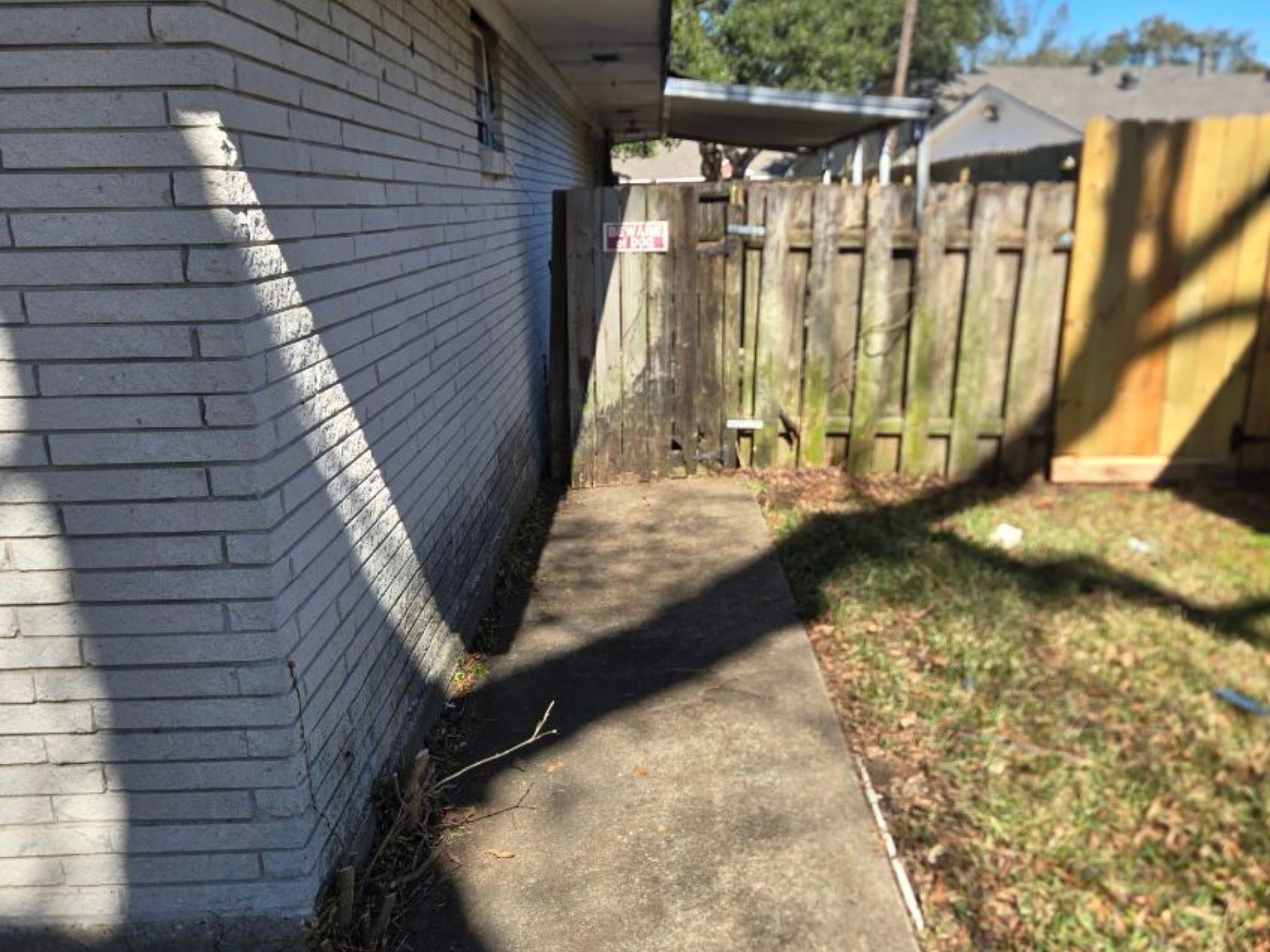 5006 Interlachen Street Baytown, TX 77521 - Photo 11 of 26 a view of a yard with an outdoor space