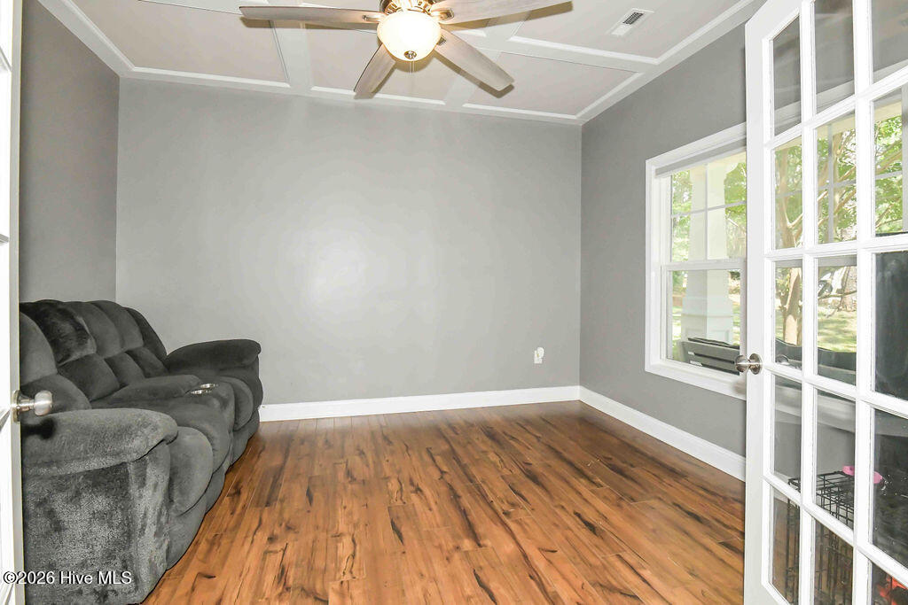 815 Paul McCain Road Aberdeen, NC 28315 - Photo 11 of 29 Dinning room or Office with French doors
