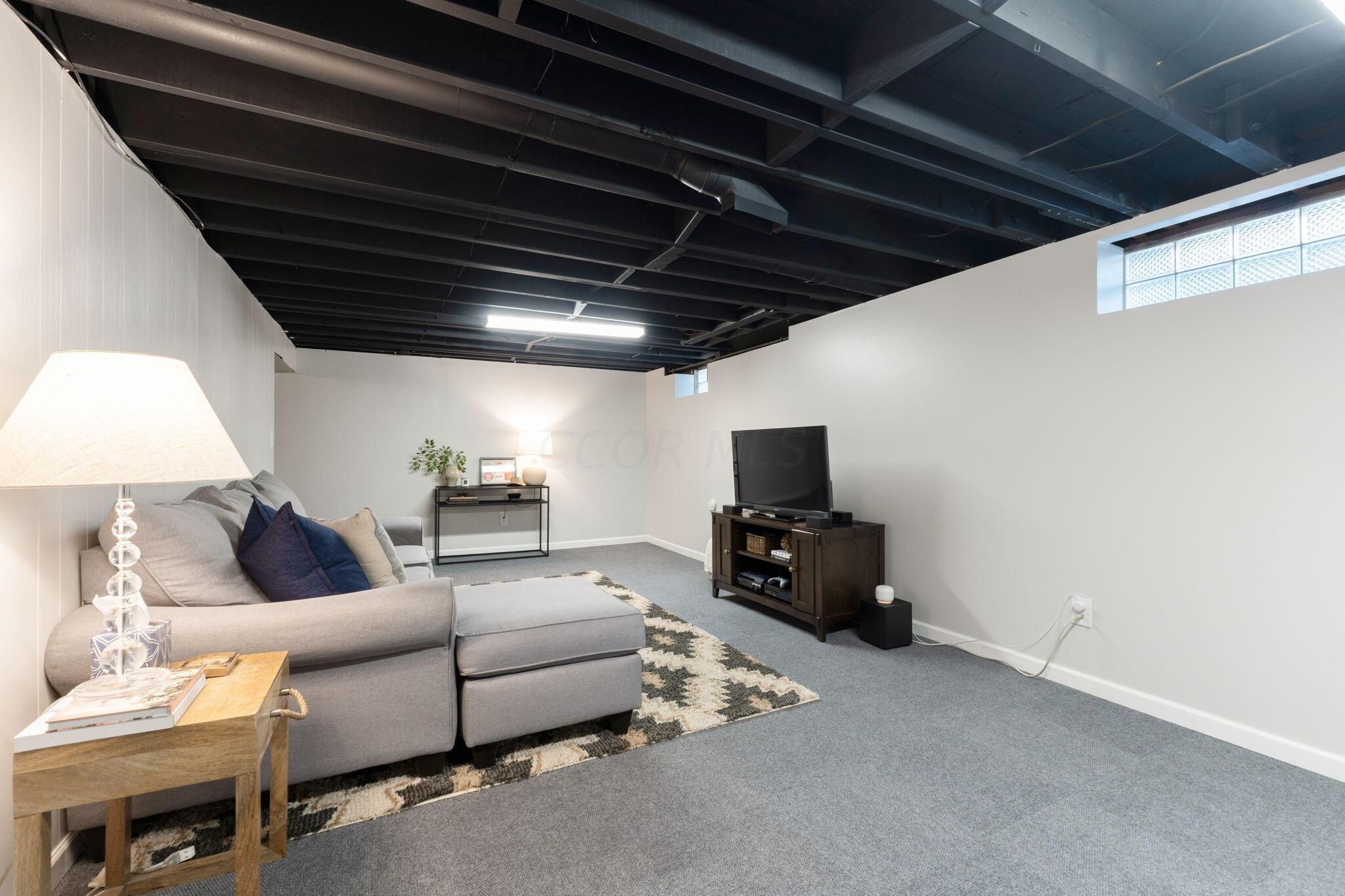 5328 Hedgewood Road Columbus, OH 43229 - Photo 26 of 36 Finished Lower Level Rec Room