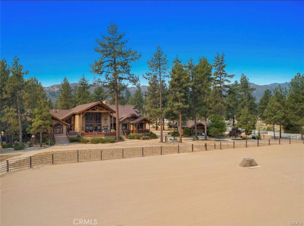 35650 Pyramid Peak Road Mountain Center, CA 92561 - Photo 15 of 24 a view of a house with snow on the road