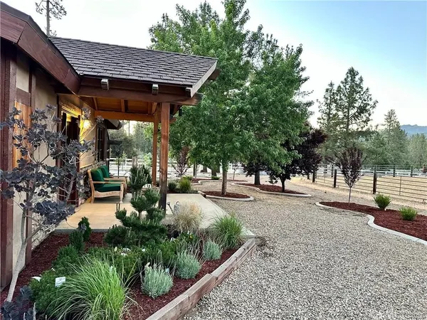 an outdoor view of garden