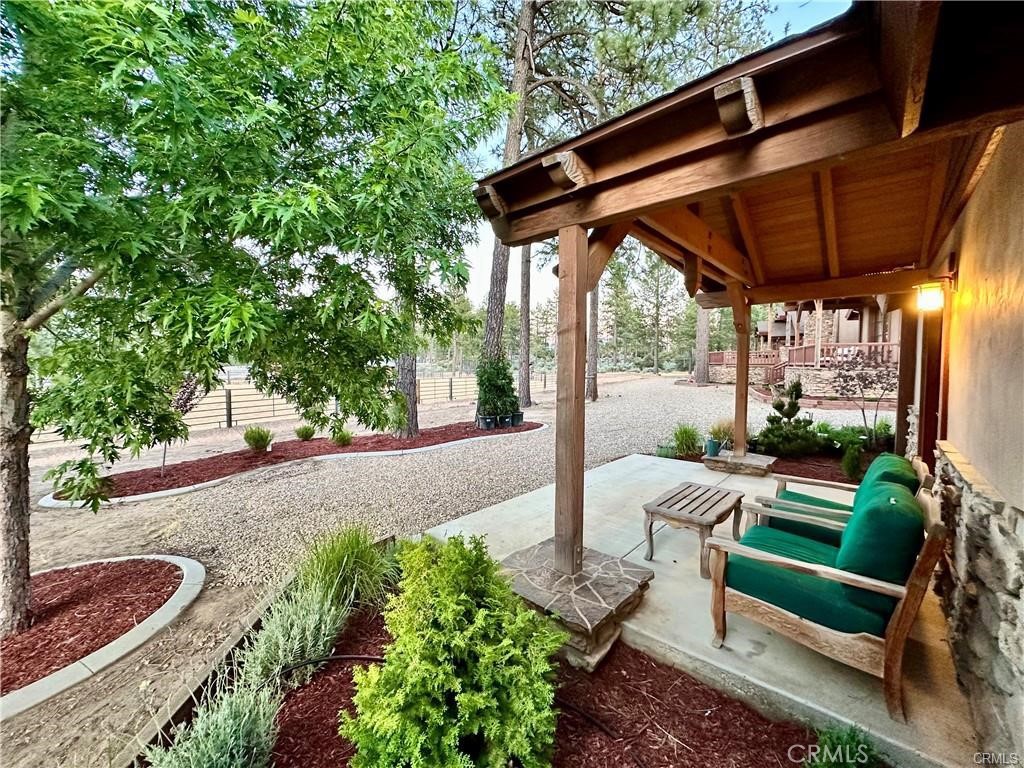 35650 Pyramid Peak Road Mountain Center, CA 92561 - Photo 5 of 24 a view of yard with patio