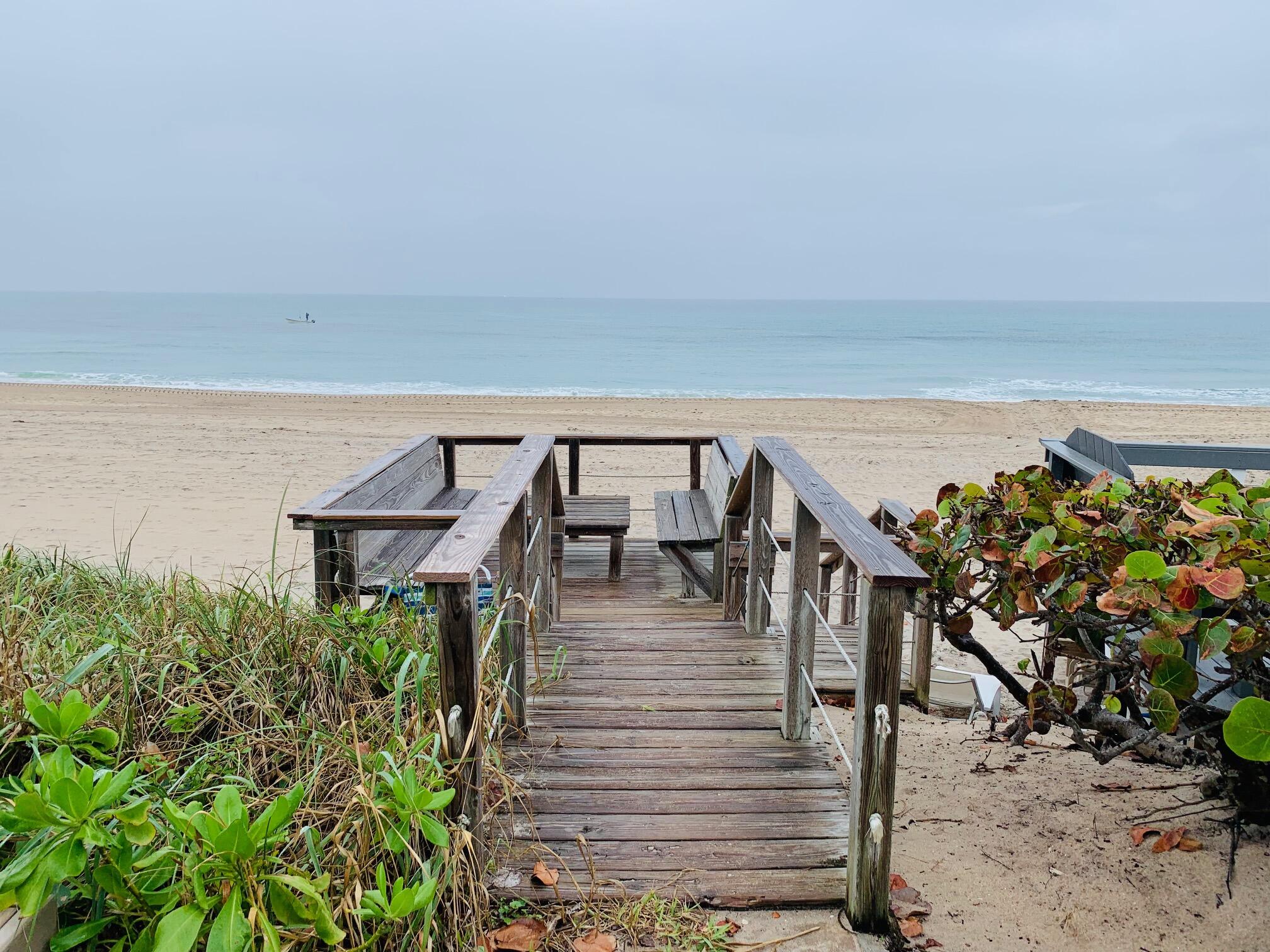 5580 North Ocean Boulevard, Unit 29F Ocean Ridge, FL 33435 - Photo 6 of 62 Private Boardwalk to Beach