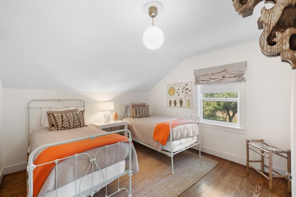 6020 Valley View Lane Brenham, TX 77833 - Photo 22 of 29 a bedroom with two beds and a window