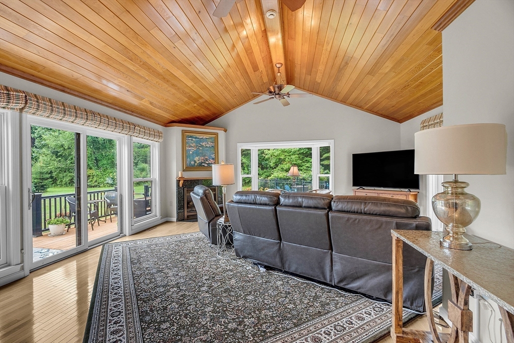 26 Wilder Road Sterling, MA 01564 - Photo 16 of 28 a living room with furniture and a flat screen tv