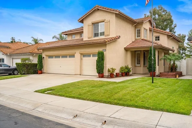 a view of a street sign under an umbrella