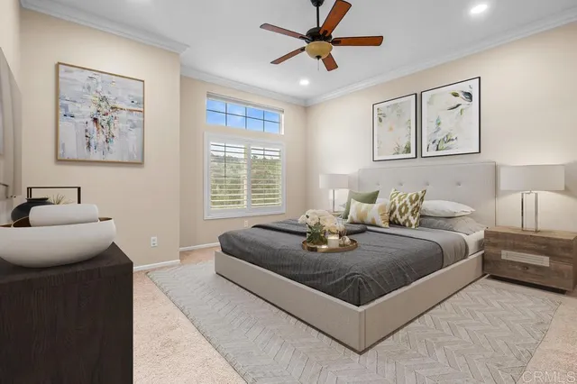 a living room with furniture flowerpot and window