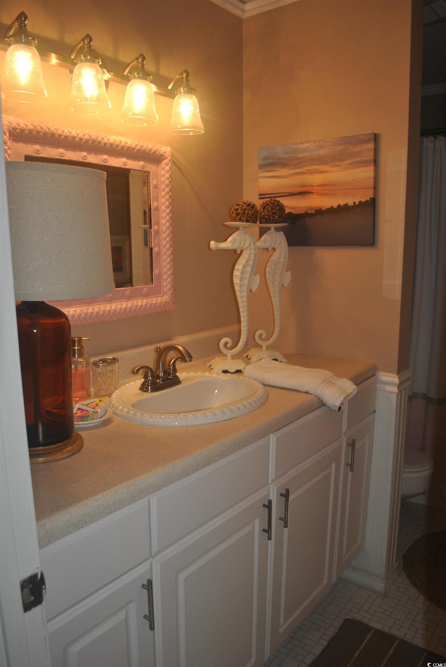 30 Little Point Road, Unit 33 Georgetown, SC 29440 - Photo 15 of 27 Bathroom featuring tile patterned flooring, vanity
