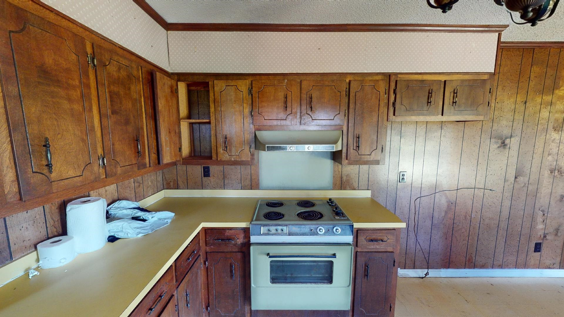 296 Enochs Road Newbern, TN 38059 - Photo 2 of 14 a kitchen with a stove and a sink