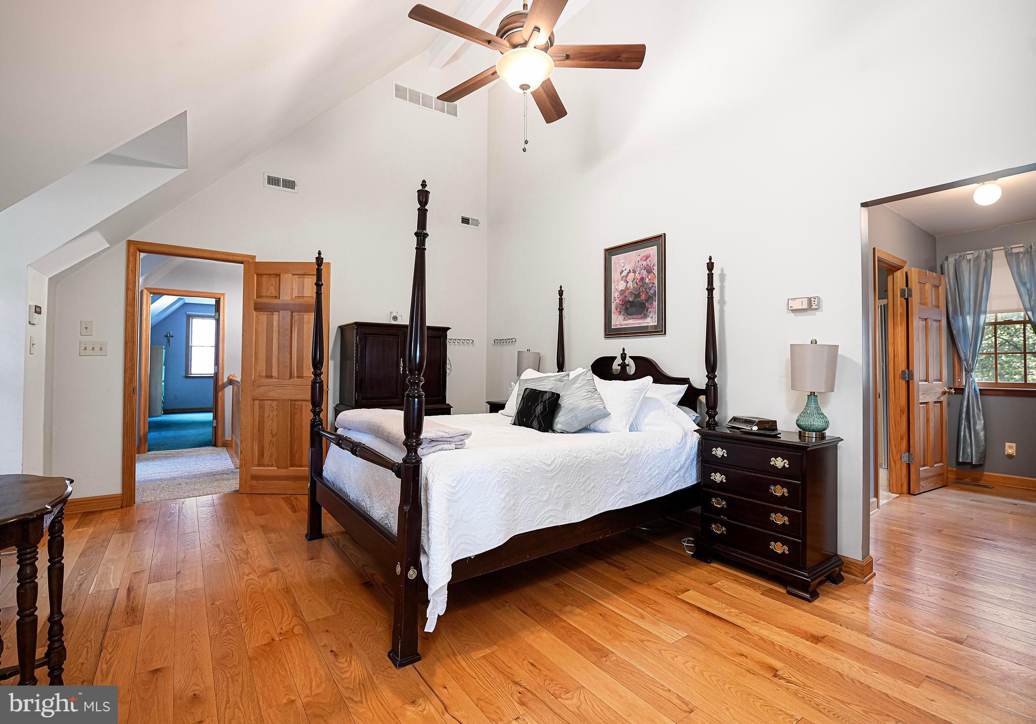 844 Stansbury Road Pylesville, MD 21132 - Photo 29 of 51 Owner's bedroom with hardwood floors