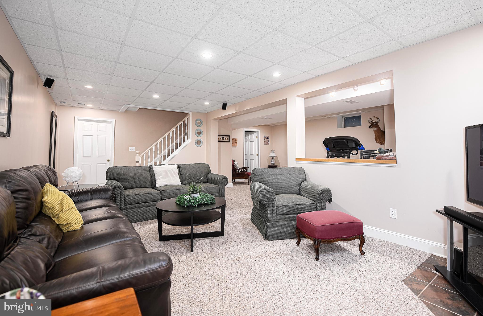 844 Stansbury Road Pylesville, MD 21132 - Photo 36 of 51 Finished lower recreation room