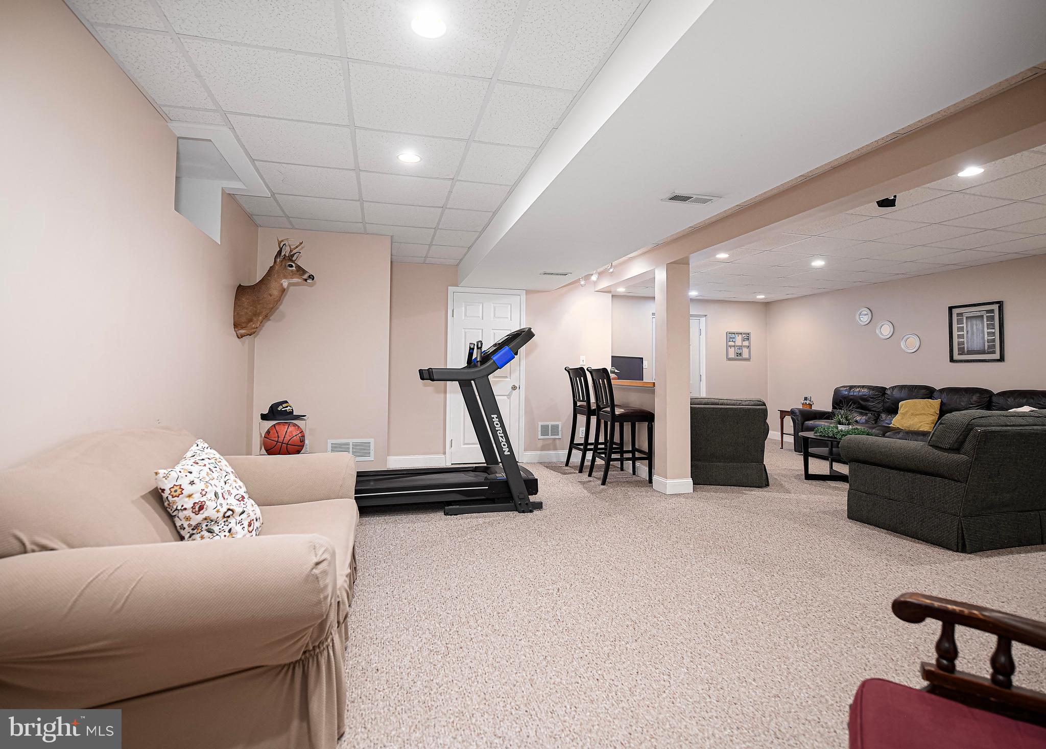 844 Stansbury Road Pylesville, MD 21132 - Photo 38 of 51 Lower level recreation room views