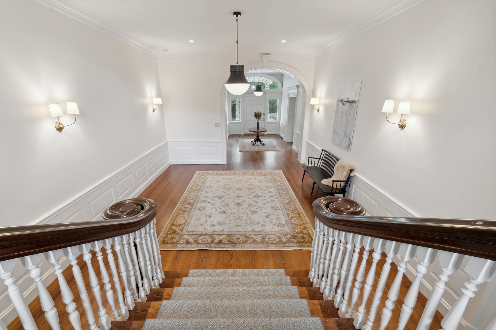 100 Pembroke Drive Lake Forest, IL 60045 - Photo 25 of 56 a view of a hallway view with staircase