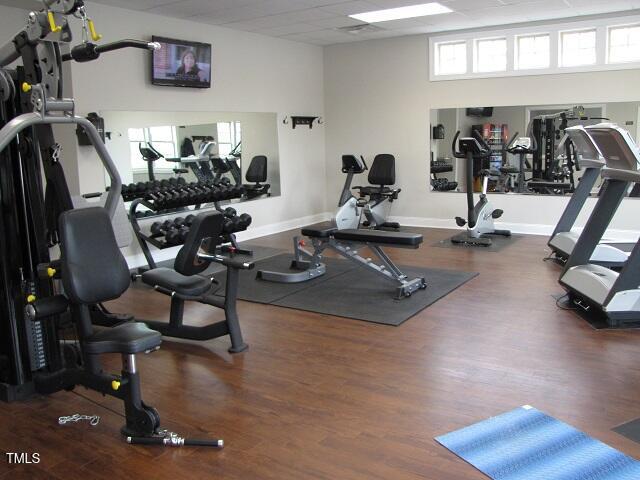 74 Pocono Drive Durham, NC 27705 - Photo 14 of 14 a view of a room with gym equipment