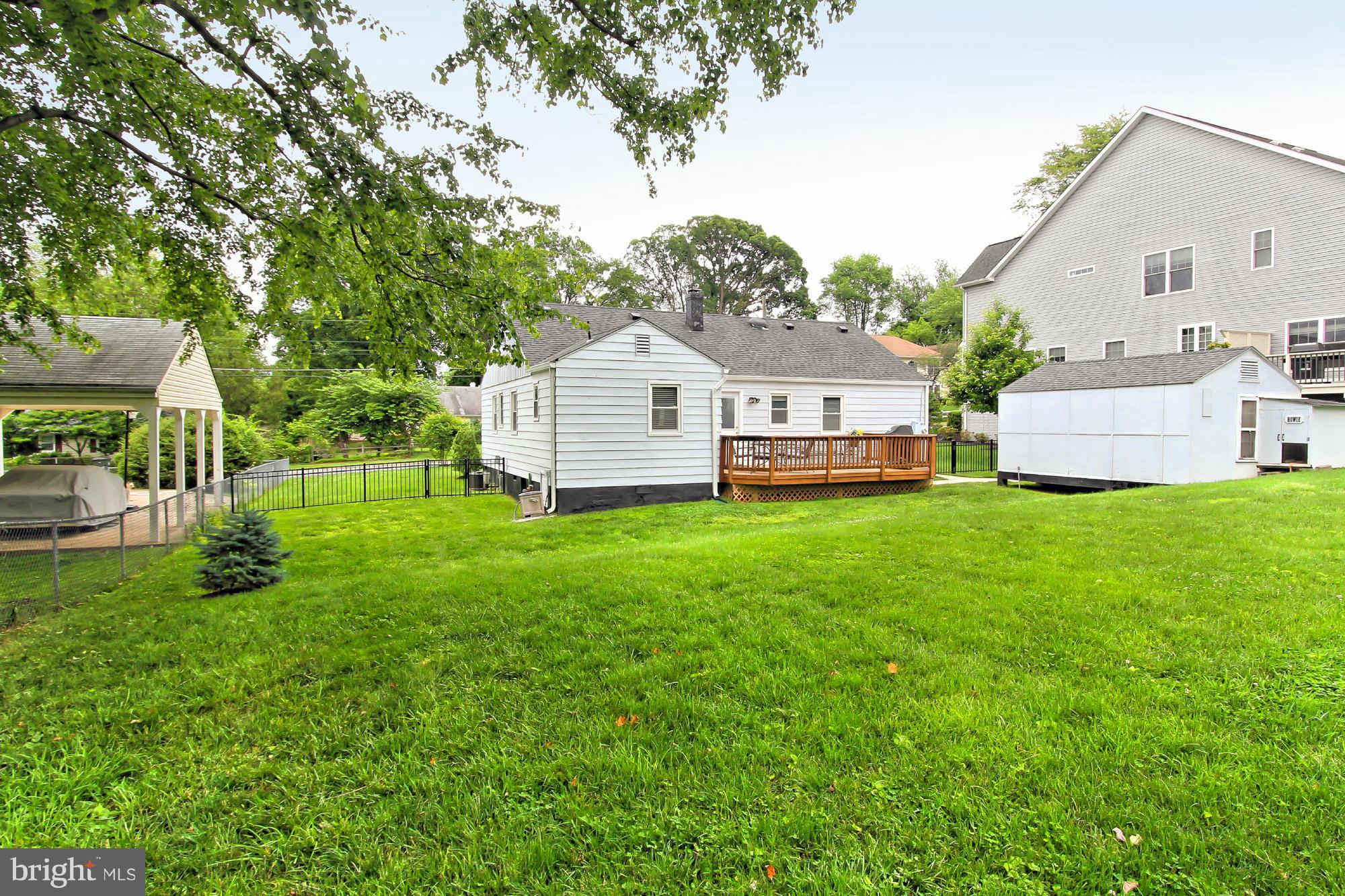1802 Anderson Road Falls Church, VA 22043 - Photo 22 of 24 wonderful flat backyard!