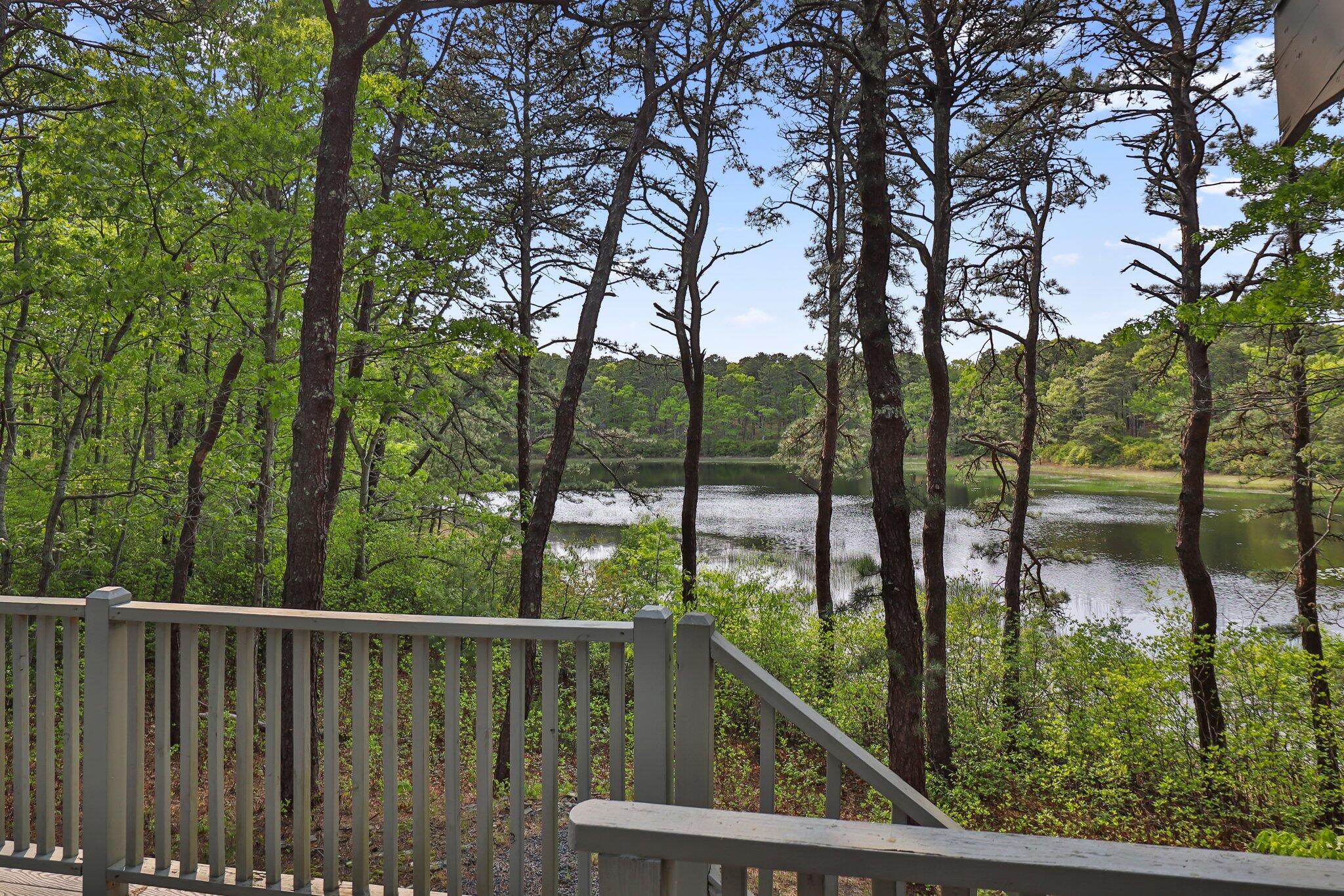 346 Setucket Road Dennis, MA 02638 - Photo 17 of 41 a view of balcony with trees