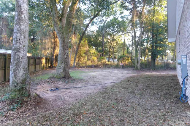 a view of outdoor space with trees