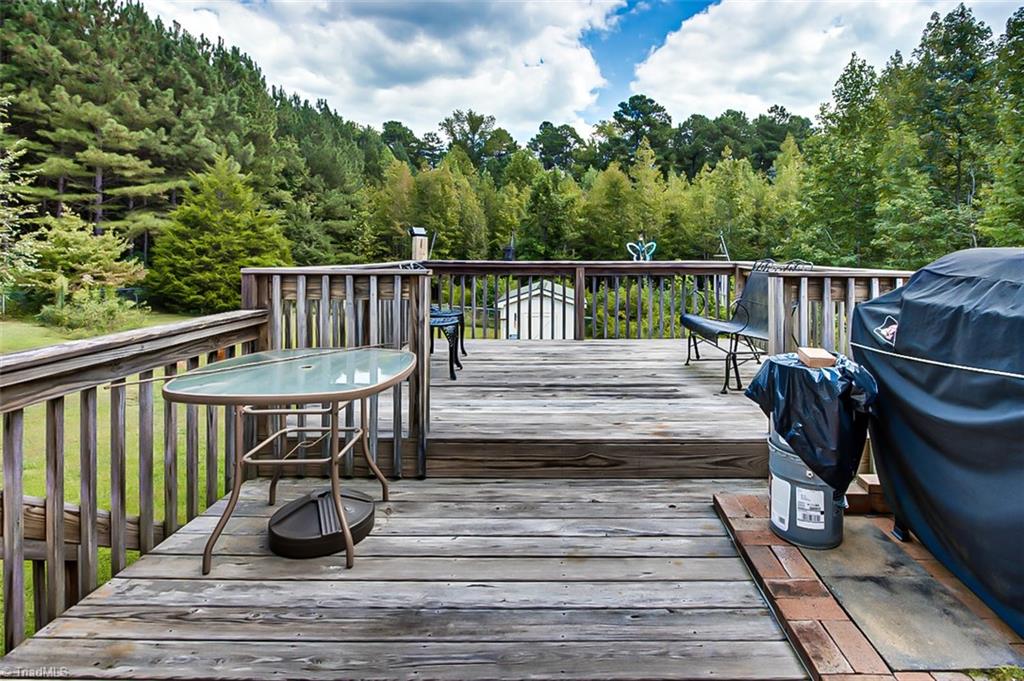 480-j C J C Teague Road Staley, NC 27355 - Photo 28 of 32 Back Deck