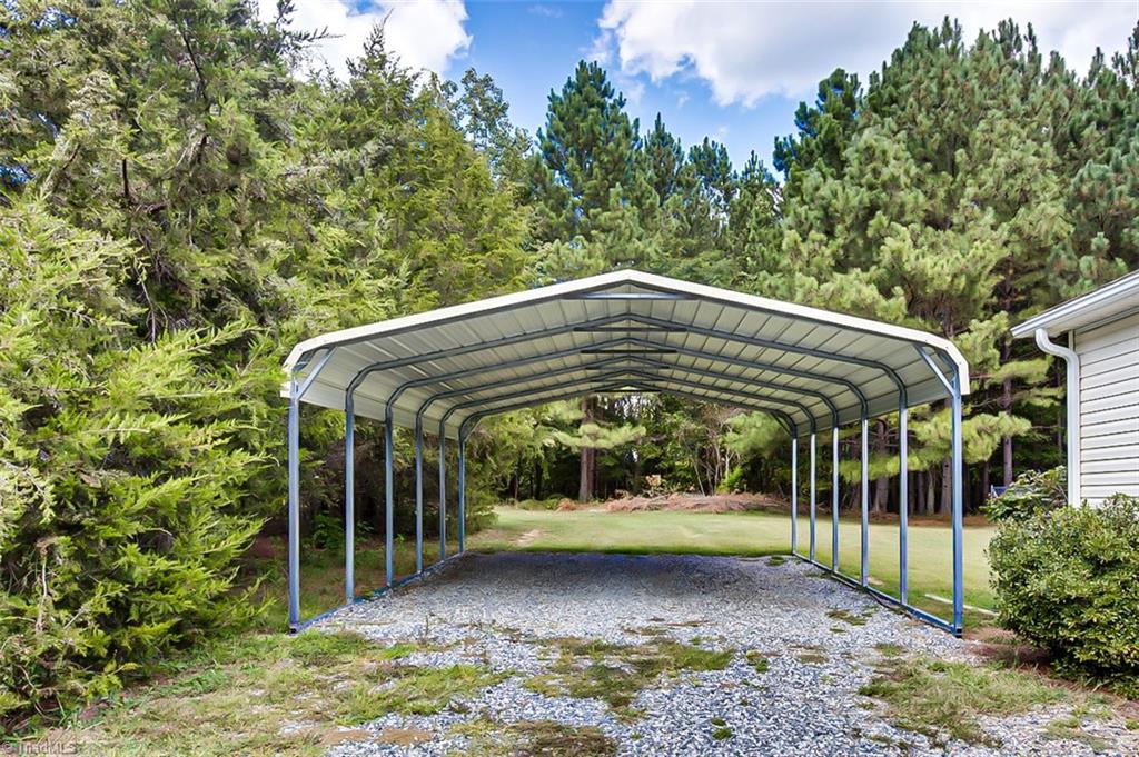480-j C J C Teague Road Staley, NC 27355 - Photo 4 of 32 Carport