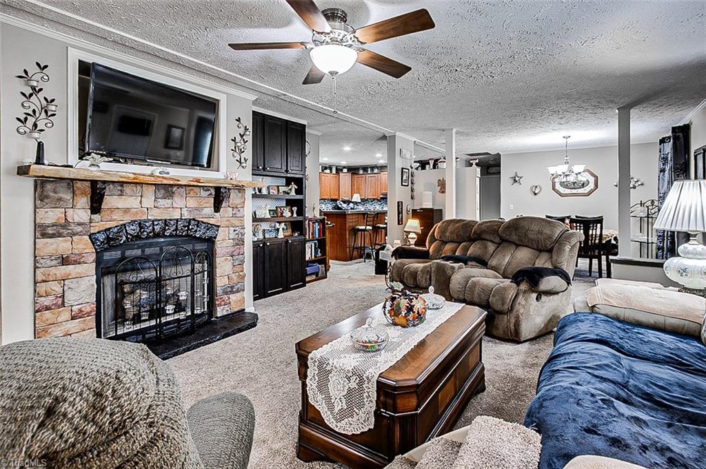 480-j C J C Teague Road Staley, NC 27355 - Photo 5 of 32 Living Room