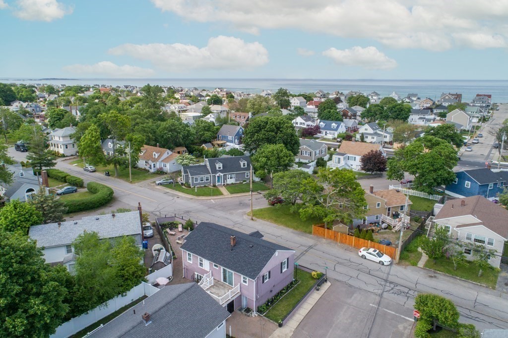 259 Kingsley Road Hull, MA 02045 - Photo 5 of 20 an aerial view of a house with a garden