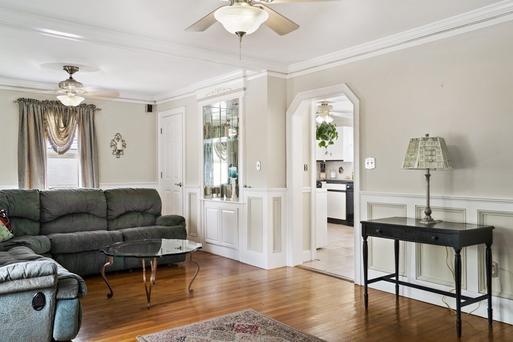 259 Kingsley Road Hull, MA 02045 - Photo 7 of 20 a living room with furniture and a wooden floor