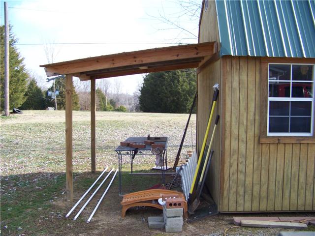 2012 Mosley Ferry Road Chapmansboro, TN 37035 - Photo 19 of 20 ALSO A LEAN-TO FOR STORAGE OR PARKING LAWN TRACTOR.