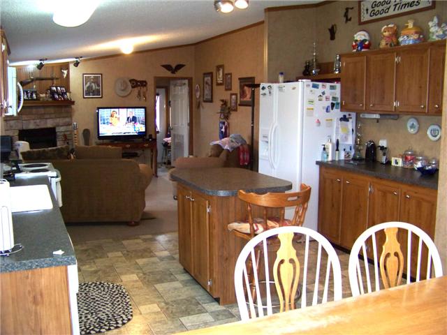 2012 Mosley Ferry Road Chapmansboro, TN 37035 - Photo 3 of 20 THE KITCHEN HAS LOTS OF CABINETS, UPGRADED BUILT-IN APPLIANCES AND A SIDE BY SIDE REFRIGERATOR. THE WORK ISLAND IS STATIONARY AND THE FLOORING IS UPGRADED.