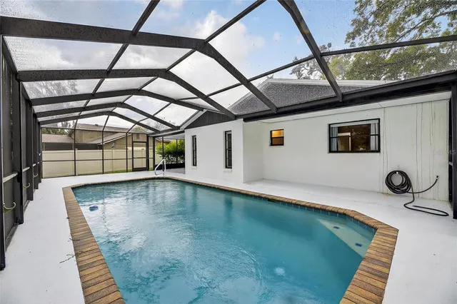a view of a indoor swimming pool
