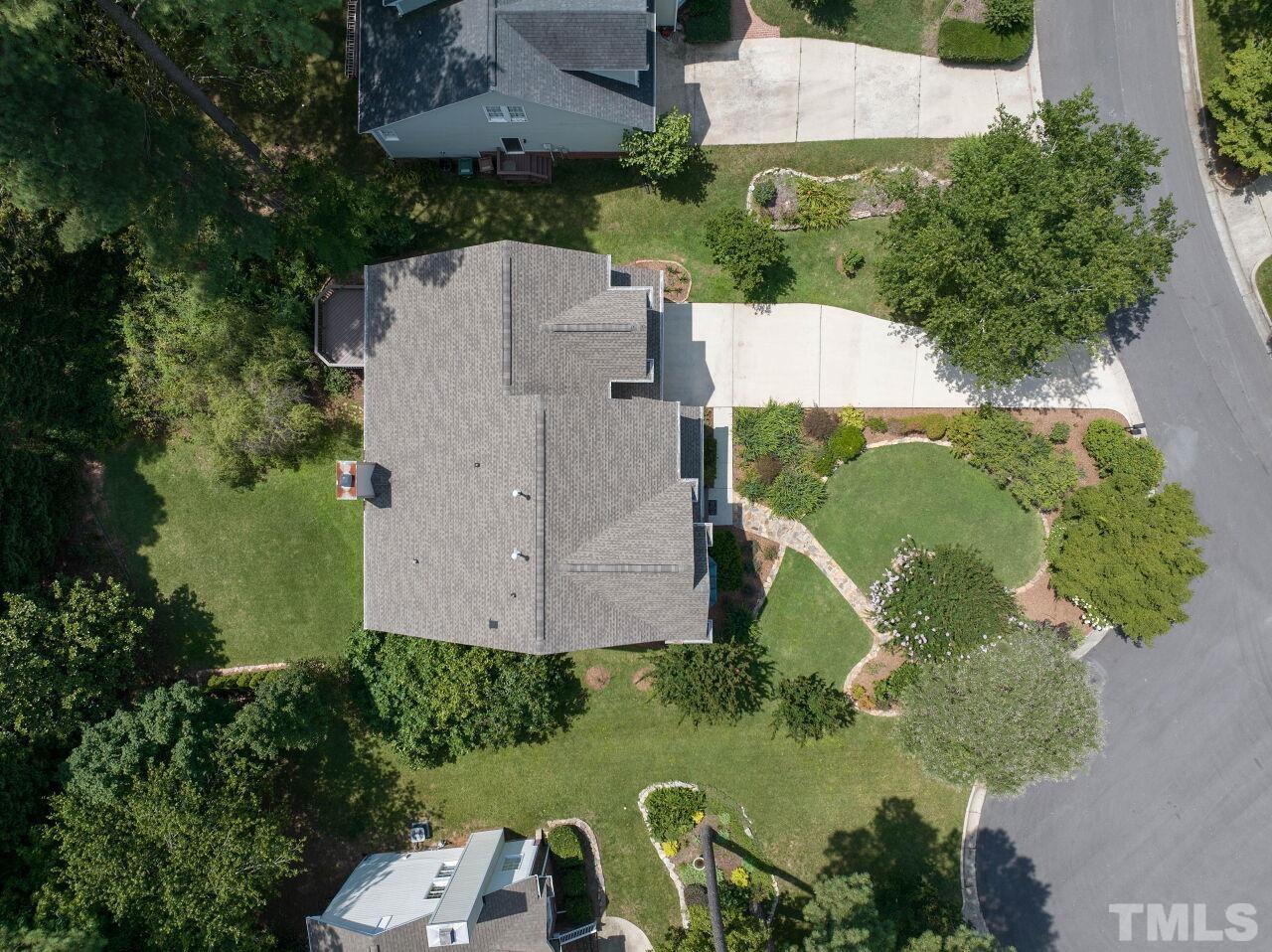 206 Firetree Lane Cary, NC 27513 - Photo 39 of 44 an aerial view of a house