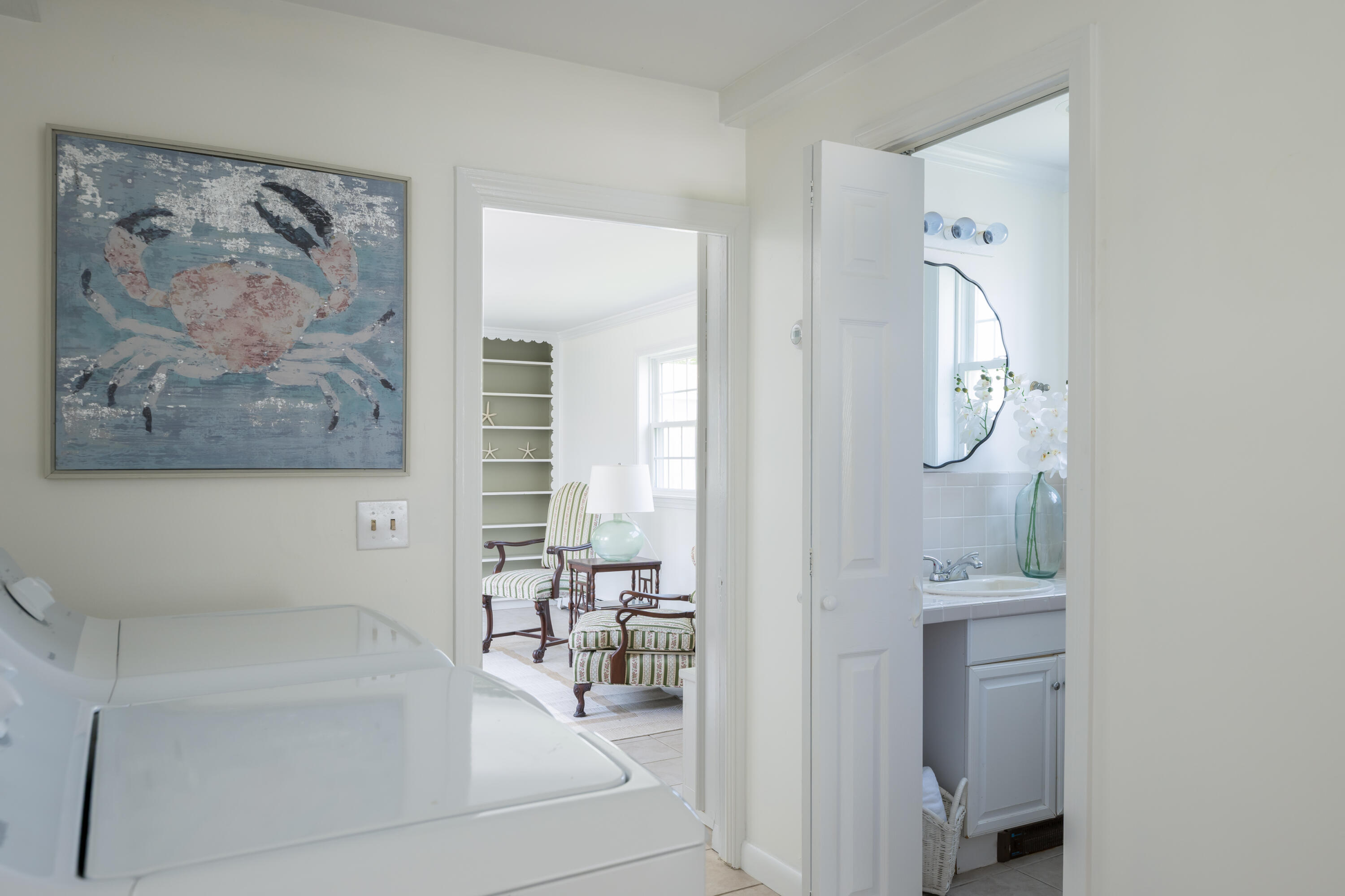 111 Lewis Road West Yarmouth, MA 02673 - Photo 22 of 43 a bathroom with a bathtub sink and mirror