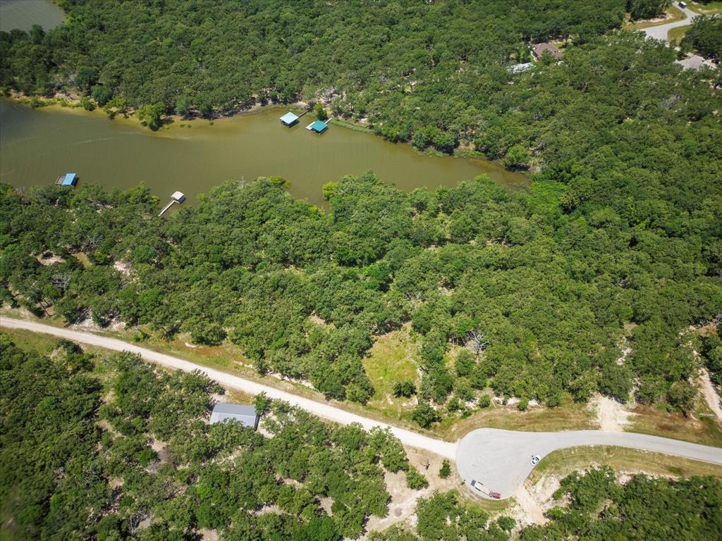 6658 Nautical Drive Quinlan, TX 75474 - Photo 13 of 27 Drone / aerial view with a water view