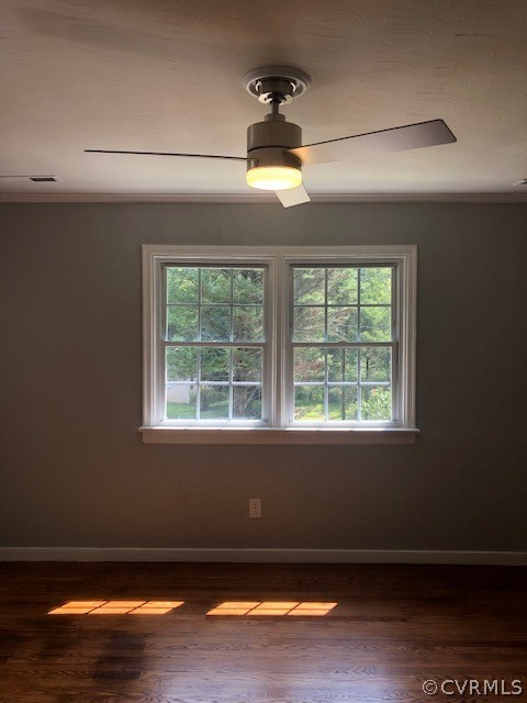 6612 Davis Road Quinton, VA 23141 - Photo 18 of 37 New ceiling fan in primary bedroom with remote ,n