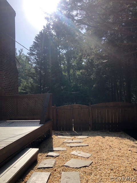 6612 Davis Road Quinton, VA 23141 - Photo 21 of 37 You can sit on the deck or on the patio behind th