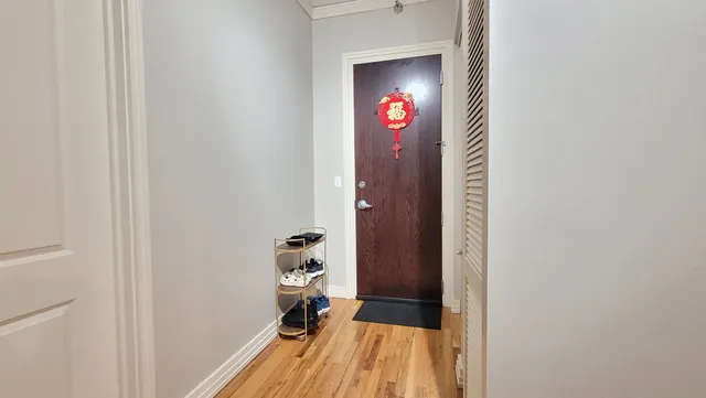 a room with storage and utility