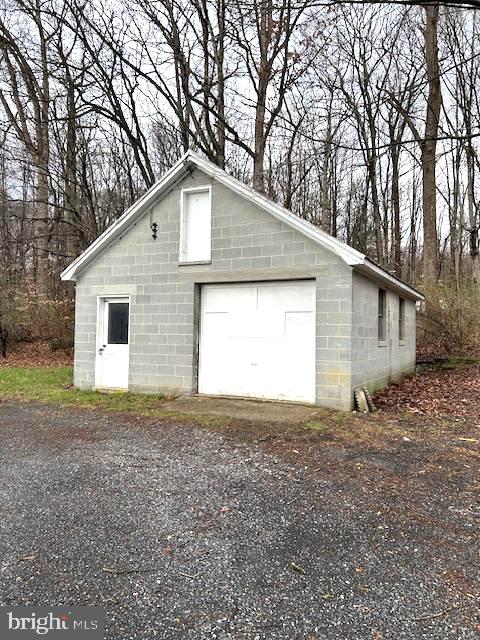 13620 Pryor Road Thurmont, MD 21788 - Photo 15 of 15 Charming garage nestled in nature.